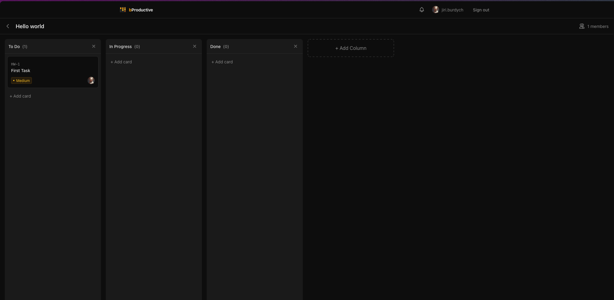 bProductive (Be Productive) screenshot 1